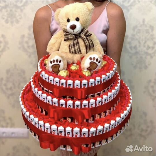 Торт из киндеров