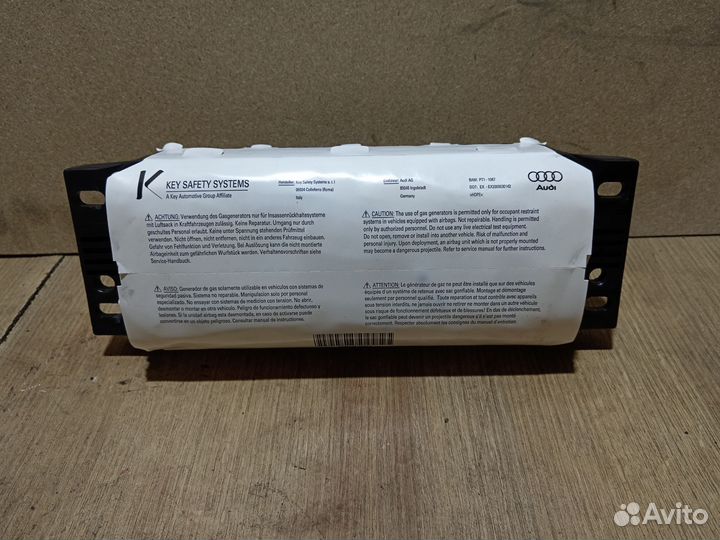 Подушка безопасности airbag audi q7 4l
