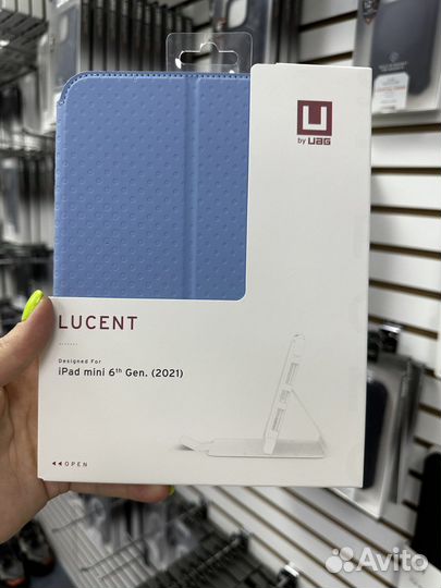 Чехол UAG lucent iPad Mini 6 Gen (2021), черный