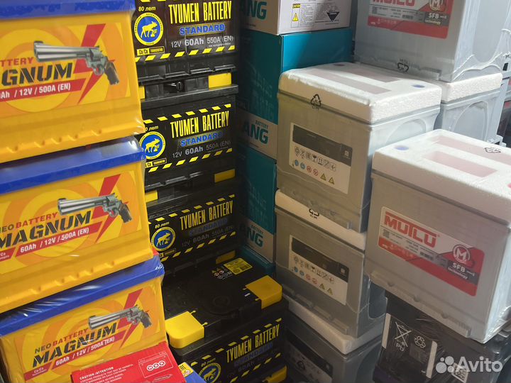 Аккумулятор 60 ah новый