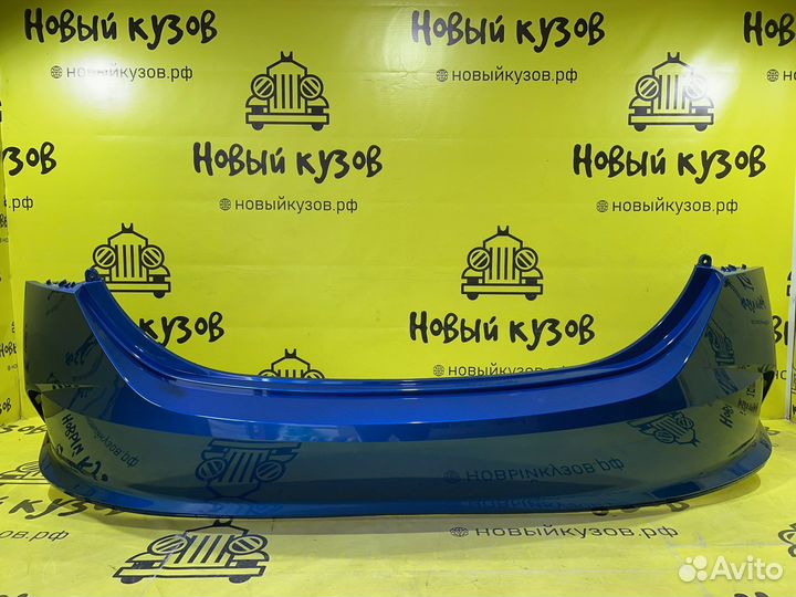 Бампер задний Hyundai Solaris 20-23 синий