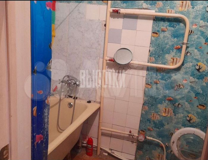 Комната 21,6 м² в 3-к., 2/2 эт.