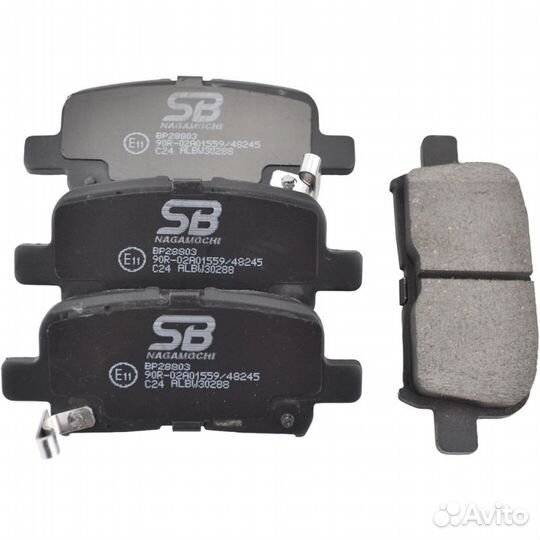 Тормозные колодки BP28803* SB nagamochi (импорт