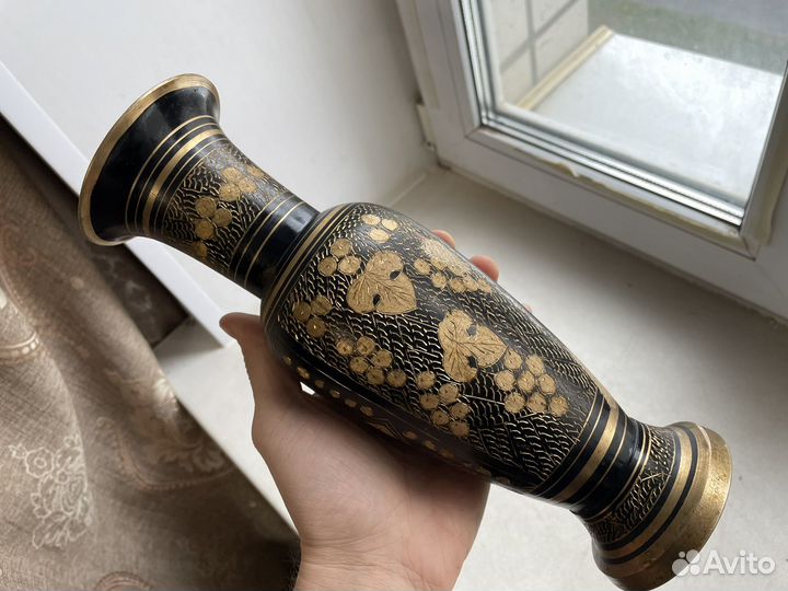 Ваза латунная СССР