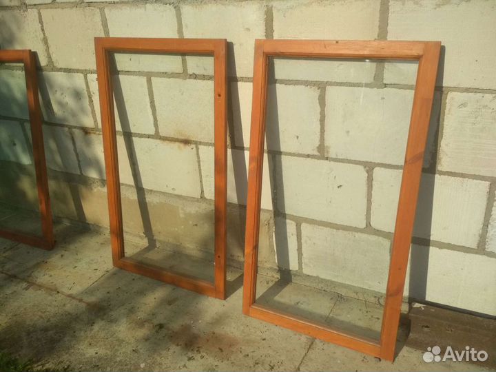 Деревянные окна (11 шт)