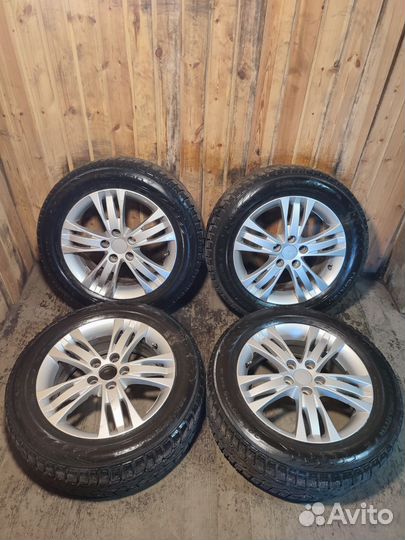 Литые диски,шины Зимние Ford,Volvo 5/108 R16 4шт