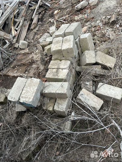 Кирпичный блок бу
