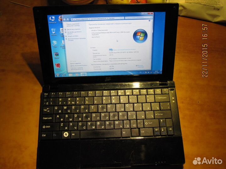 Матплата Acer Aspire-1642 на запчасти