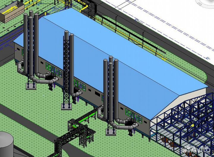 Перевод 2D чертежей в 3D BIM-модель