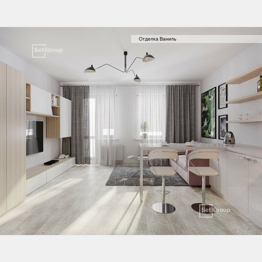 1-к. квартира, 34,7 м², 5/14 эт.