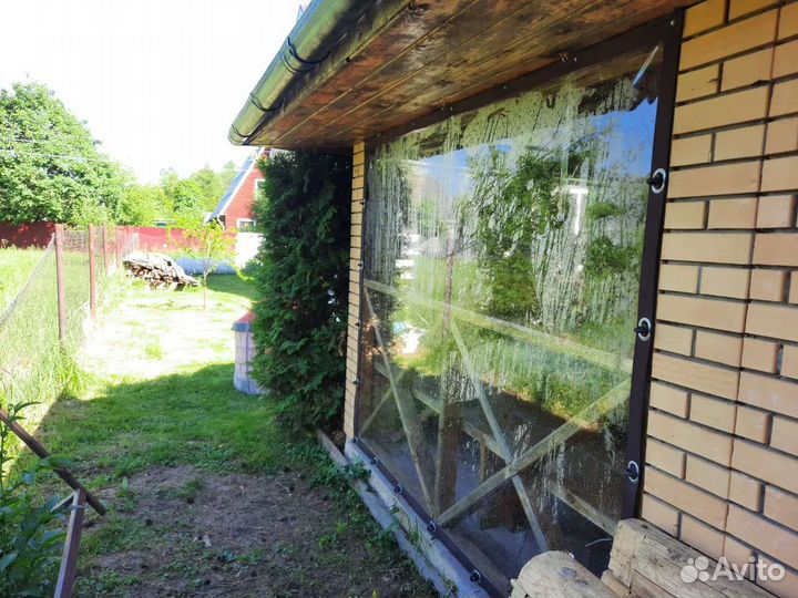 Мягкие окна для беседки