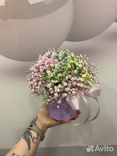 Букет гипсофила цветы подарок