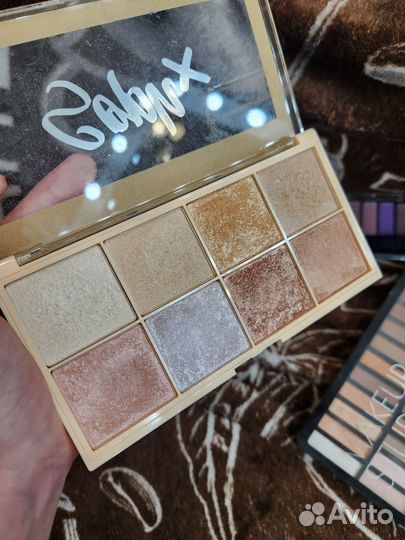 Палетки теней набором и по отдельности