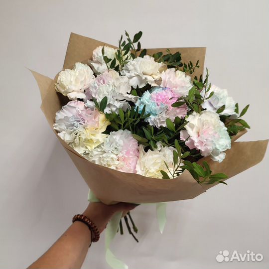 Диантусы радужные 11 шт