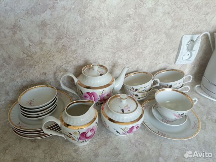 Чайный сервиз СССР дулево