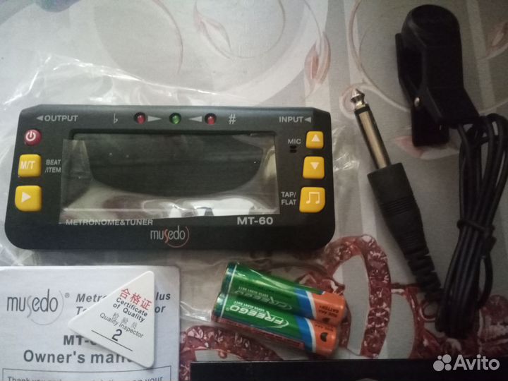 Метроном тюнер Musedo