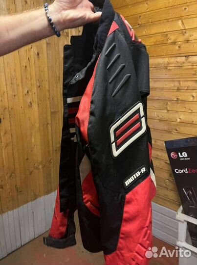 Мотокуртка мужская текстильная 2xl