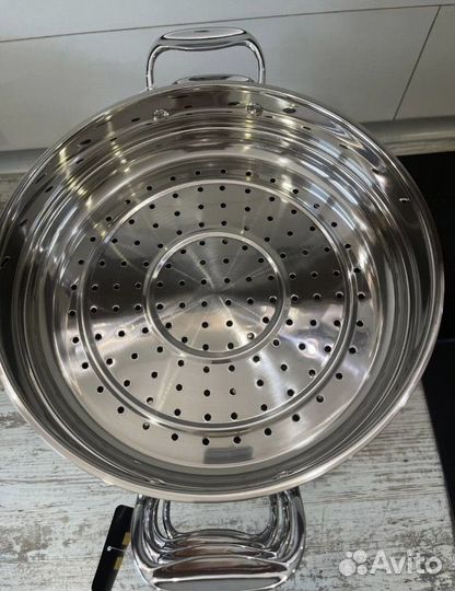 Пароварка/мантоварка 9,7 л (30 см) нoffmann