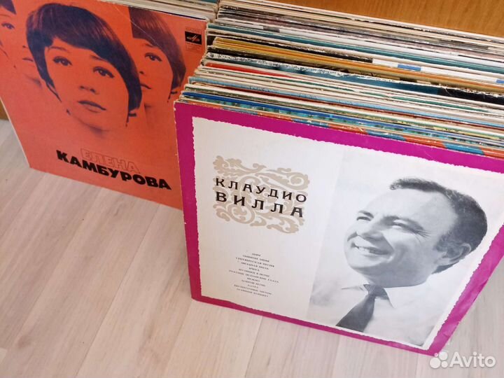 Пластинки большой выбор