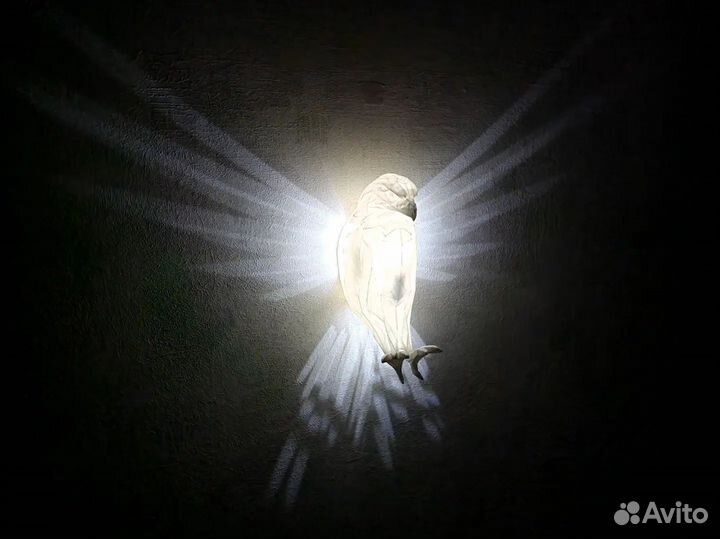 Светильник ночник. Орёл. 3D печать