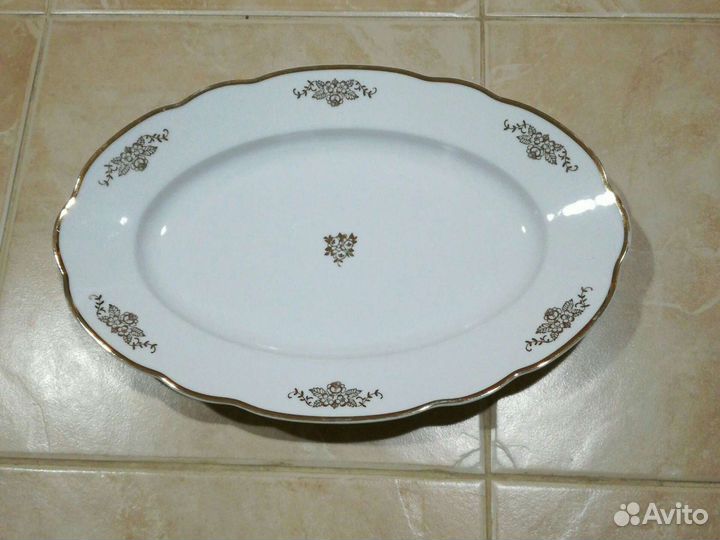 Чешский столовый сервиз советского периода