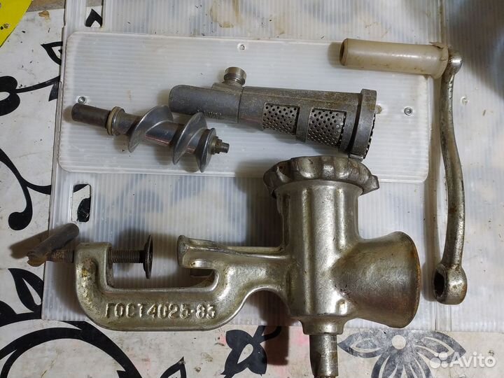 Мясорубка ручная СССР