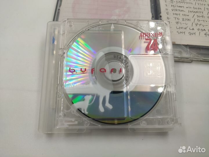 Минидиски Maxell burari 6 штук