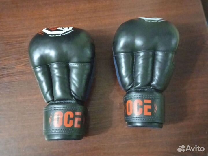 Боксерские перчатки, Крабы осе, натуральная кожа