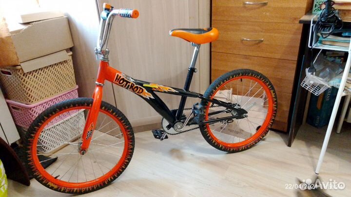 Велосипед детский black aqua 20