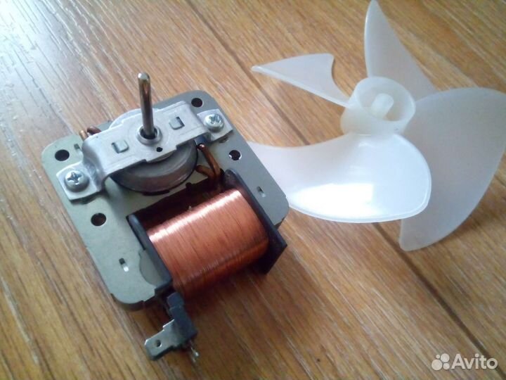 Вентилятор Мотор и Пропеллер для печи