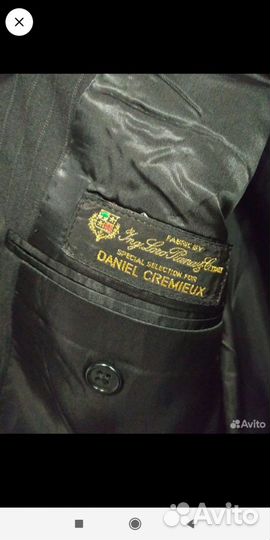 Пиджак мужской черный