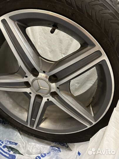 Колеса на mercedes r17 зимние шипованные
