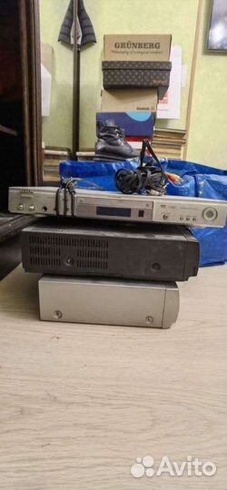 Видеомагнитофоны DVD + пленочные