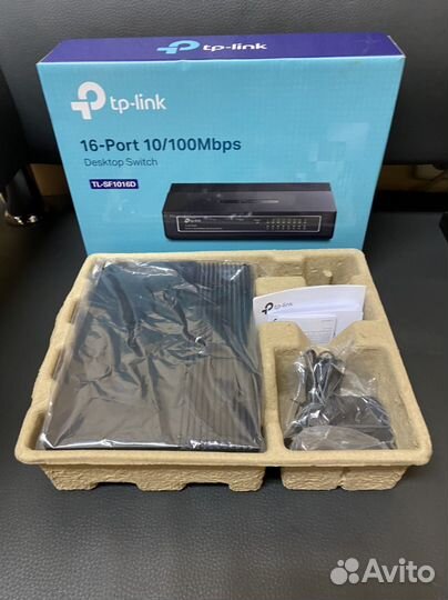 Коммутатор TP-Link TL-SF1016D 16*100 мб