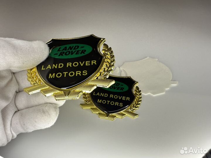 Эмблема Land Rover 2 штуки