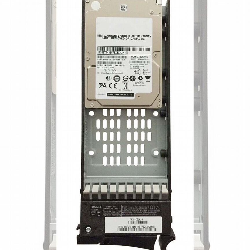 [85Y6185] Жесткий Диск Ibm 300gb Sas 2,5" Hdd 85y6185