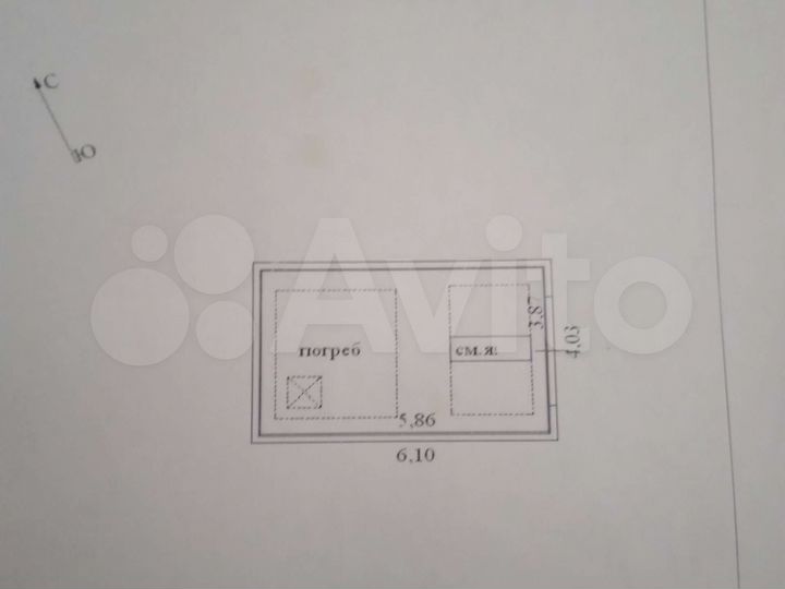 Гараж, 22 м²