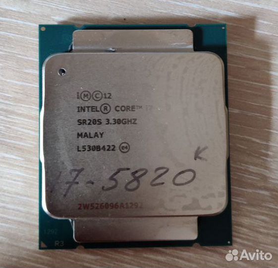 Процессор intel core i7 5820K