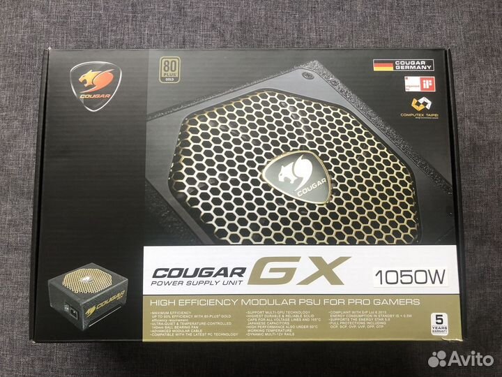 Блок питания для пк cougar gx 1050w
