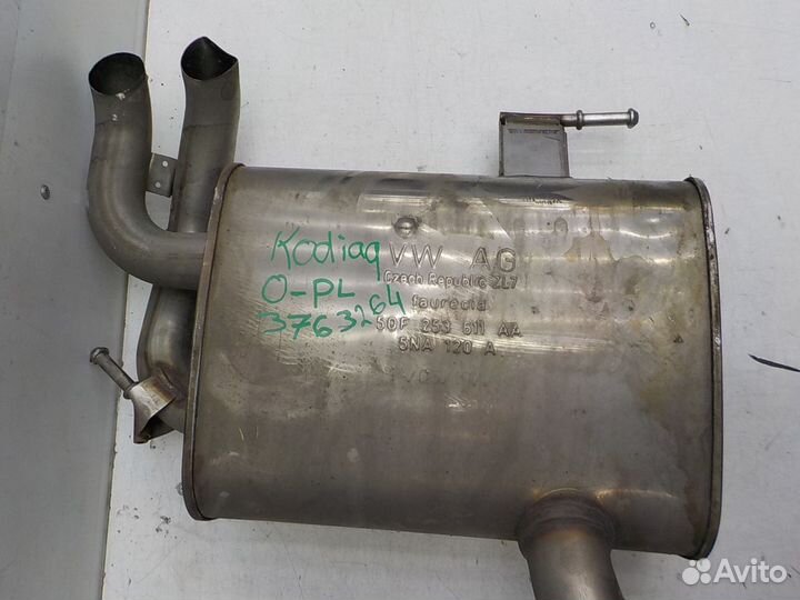 Глушитель на Volkswagen Tiguan