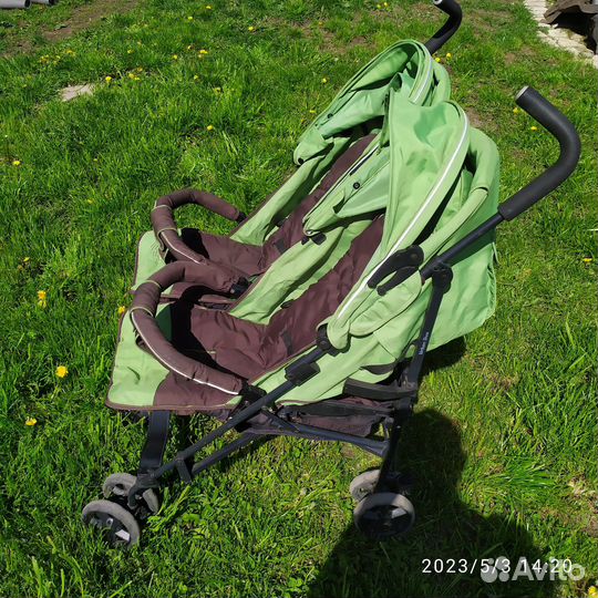 Прогулочная коляска для двойни или погодок