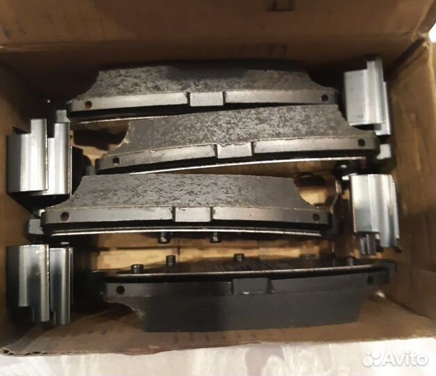 Тормозные колодки задние на hyundai solaris