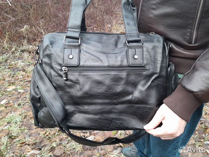 Мужская кожаная сумка