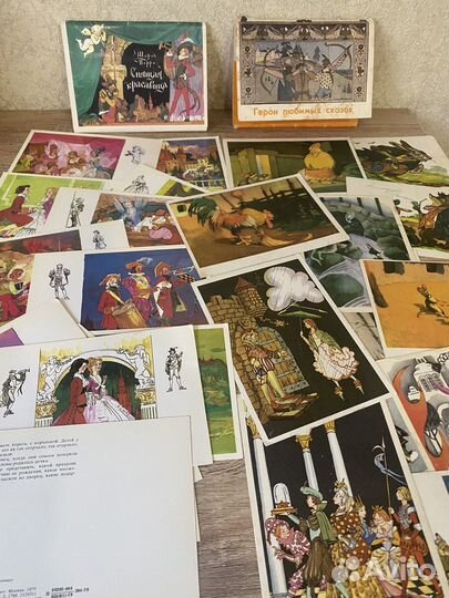 Наборы открыток сказки СССР