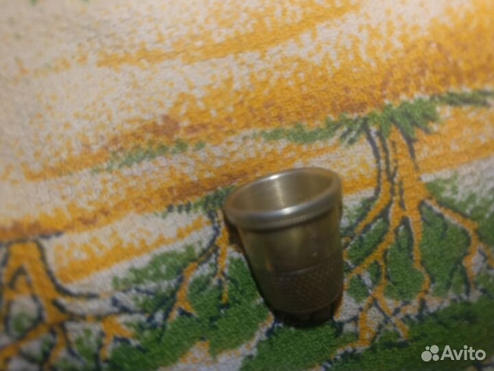 Наперсток серебро