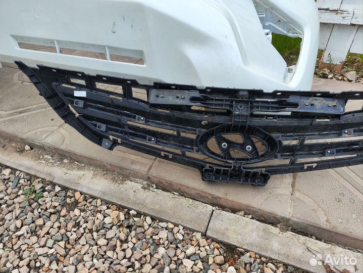 Решетка радиатора Hyundai Solaris 1 2014-2017