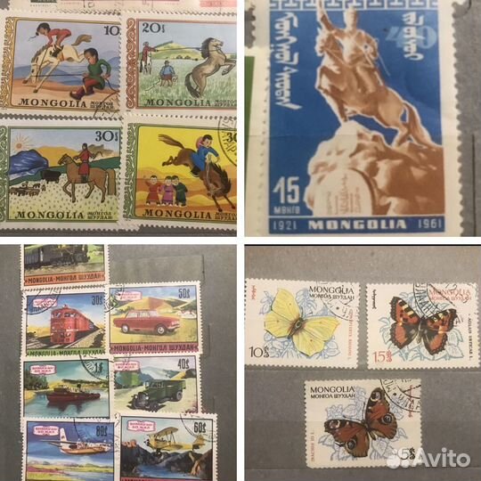 Марки 1960-1970 разные страны разная тематика