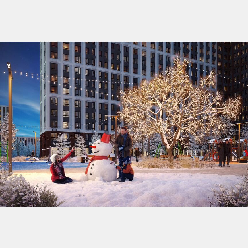 1-к. квартира, 38,1 м², 20/24 эт.