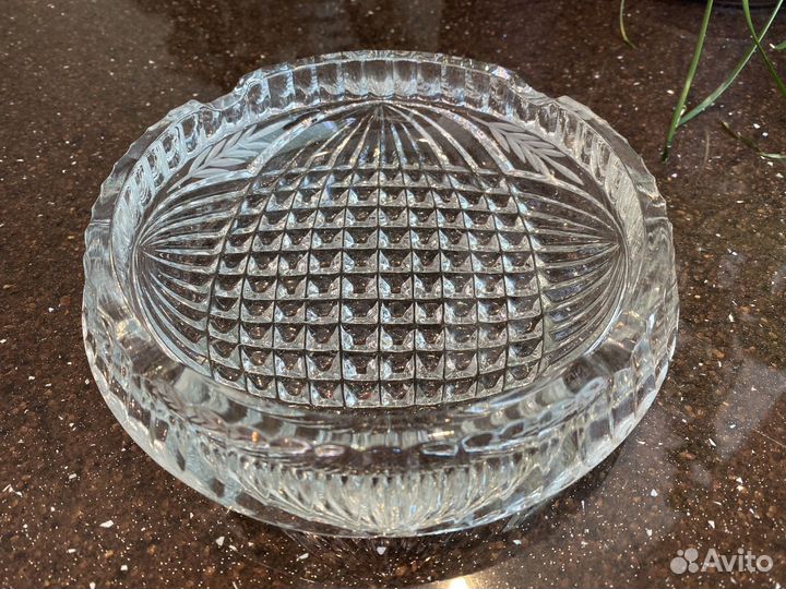 Пепельница хрустальная СССР