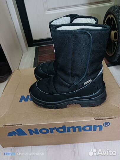 Сапоги зимние нордман размер 32